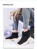  Winter Warm Women's Snow Boots Casual Cotton Shoes Anti-slip Faux Lightweight Tide MartLion - Mart Lion