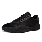Men's Soft Casual Shoes Light Summer Breathable Mesh Sneakers White Sport German Training Waterproof Canvas Mart Lion Black 39 