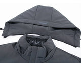  Autumn Winter Men's Casual Thicken Windproof Hooded Jackets Winter Warm Multi-Pocket Detachable Hat Jackets Coat MartLion - Mart Lion