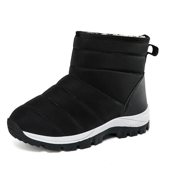 Green Warm Plush Women's Winter Boots Waterproof Women Non-slip Platform Snow MartLion black 2330 36 CHINA