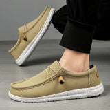 Men Casual Shoes Slip on Canvas Loafers Walking Flats for Man MartLion   