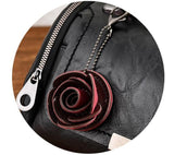 Women Shoulder Bag with Flower Pendant Ladies Totes Purse Boston Handbag Casual Female Messenger Crossbody Bags Mart Lion   