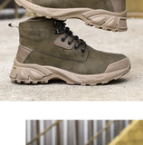  Work Boots Safety Steel Toe Shoes Men's Anti-smash Anti-puncture Safety Indestructible Industrial MartLion - Mart Lion