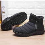 Men's Boots Snow Fur Man Shoes Cotton Shoes Keep Warm Boots Male Platform Sneakers Winter Men's Work Shoes Footwear MartLion