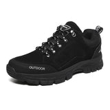Classics Style Men's Hiking Shoes Lace Up Outdoor Sport Jogging Trekking Sneakers Mountain MartLion black 39 