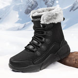 Winter Warm Outdoor Snow Boots Anti-slip Women's Cotton Shoes Casual Work Footwear MartLion   