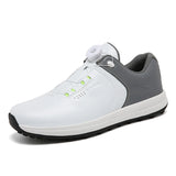 Golf Shoes Men's Breathable Golf Sneakers Light Weight Golfers Footwears Anti Slip Walking Sneakers MartLion Bai-08 40 