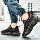  Mesh Men's Running Shoes Shock Absorption Cushioning Sports Outdoor Sneakers Walking Gym Mart Lion - Mart Lion