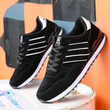 Breathable Sneakers Men Sport Running Shoes Women Light Athletic Shoes Leather MartLion   