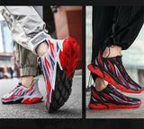 Platform Men's Casual Sneakers Mesh Sports Shoes Light Dady Trainers zapatillas de hombre MartLion   