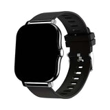Smart Watch Men's Women Gift 1.44" Screen Full Touch Sports Fitness Watches Bluetooth Calls Digital Smartwatch Wristwatch MartLion Black  