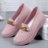 Shoes Trend Slip On Loafers Ballet Flats Ladies Sneakers Women's Summer Comfort Footwear Casual Mom Cotton MartLion   