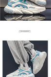  Men's Casual Sneakers Summer Breathable Mesh Jogging Platform Walking Shoes Zapatillas Hombre MartLion - Mart Lion