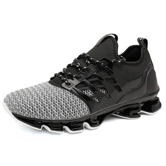 Lightweight Sneaker Breathable Mesh Running Shoes Men's Outdoor Walking Footwear Non-slip MartLion GRAY 39 