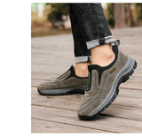 men breathable outdoor anti-walking casual sports shoes MartLion   