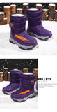 Boys Boots Children Snow Sneakers Winter Kids Shoes Girls Snow Sport Leather Children Mart Lion   