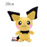 15-25cm Pokemon 40 Styles Dark Lightning Pikachu Pichu Cartoon Cute Anime Figure Stuffed Plush Dolls Pendant Toys Girl Kids Gift MartLion B 15-25cm 