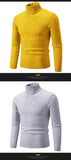 Winter Men's Turtleneck Sweater Casual Men's Knitted Sweater Keep Warm Fitness Pullovers Tops MartLion   