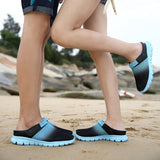 Men's Women Summer Sandal Mesh Mules Breathable Padded Beach Flip Flops Shoes Solid Flat Bath Slippers Outside Slippers Mart Lion   