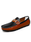 Classic Loafers Shoes Men's Flat Casual Leather Slip-on Driving Mocasines Hombre MartLion heizong 8913 38 CHINA