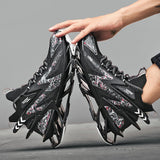 Men's Sneakers Tenis Luxury Designer Casual Shoes Platform Blade Loafers Training Gym Mart Lion   