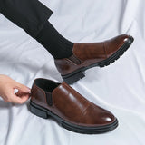 Men's  Large Dress Shoes Slip-on Plus Size Office Formal Shoes for Male Wedding Party Casual Male Shoe MartLion   