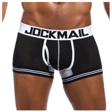 boxers shorts new men's underwear household leisure comfort pants wide edge low waist cross border MartLion Black XL CHINA