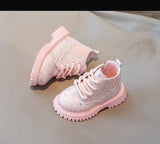 children's Martin boots 1-6 years old boys leather boots non-slip soft bottom girls baby toddler shoes MartLion