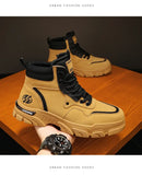 Men Sneakers Outdoor Breathable Boots Outdoor Hiking Winter Shoes Light Non-slip Men Desert Ankle Boots Chelsea Boots Men MartLion