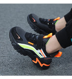 Kids Shoes Boy Sneakers Children Casual Pu Leather Running Sports Shoes for Girl Platform MartLion   