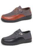 Men's Casual Dress Shoes Classic Lace-up Leather Casual Oxford Flats Footwear Loafers Mart Lion   