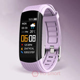 Sport Smart Watch Women Men's Smartwatch Bracelet Smart Clock  For Android IOS Ladies Male Fitness Tracker Trosmart Brand C5S MartLion purple  