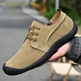 Outdoor Shoes Men Sneakers  Casual Men Shoes Suede Leather Shoe MartLion   