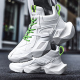 Autumn Men's Sneakers Running Sport Shoes Ankle Boots High-Cut Platform Casual Trainers Walking Basketball Mart Lion   