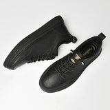 Luxury Casual Shoes Outdoor Men's Sneakers Skateboard Genuine Leather Suede Flats MartLion   