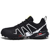 Men's Hiking Shoes Wear-resistant Outdoor Trekking Walking Hunting Tactical Sneakers Mart Lion A1 Black 39 