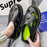 Summer Men's Slippers EVA Platform Outdoor Sandals Garden Clogs Beach Slippers Flip Flops Soft Slides Casual Shoes Mart Lion   