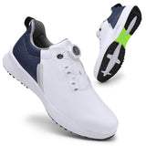 Golf Shoes Spikeless Golf Wears Men's Light Weight Walking Anti Slip Walking Footwears MartLion BaiLan 36 