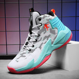 Basketball Shoes Men's Outdoor Sports Breathable Sneakers Gym Training Athletic Boots Women Mart Lion   