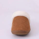 Women's Cotton Slippers Winter Warm Fur Home Slippers Indoor House Shoes Outdoor Antiskid Rubber Sole Plush Slipper MartLion   