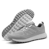 Golf Shoes Breathable Golf Wears Men's Light Weight Gym Sneakers Anti Slip Walking Mart Lion BaiHui 39 