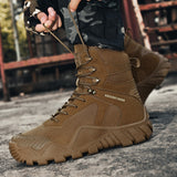  Breathable Military Men's Tactical Boots Camouflage Tactical Shoes Husband Special Force Combat Mart Lion - Mart Lion