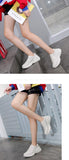 Spring Autumn Full Diamond Casual Shoes Crystal Platform Sneakers Ladies Footwear Woman Platform Tennis Mart Lion   