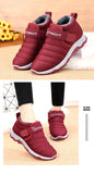 Cotton Shoes Winter Couple Cotton Boots plus Velvet Warm Leisure Snow Women Mart Lion   