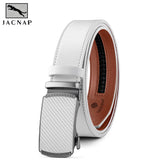 Men's Belt Automatic Buckle Leather Waist Strap Waistband Girdle Belts for Women Men's Gifts Belt MartLion 219WEJP 125cm 