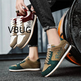 Casual Sports Shoes Flats Round Toe Luxury Men's Sneakers MartLion   