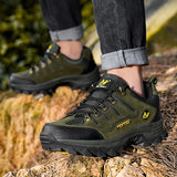 Outdoor Men's Sneaker Winter Couples Casual Shoes Mountaineering Shoes Men's Leather Walking Shoes Large Footwear MartLion