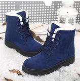 Women's Boots Snow Soft Shoes Woman Platform Ladies Shoes Casual Mid Women's High Boots Flat Winter Girls Boots MartLion