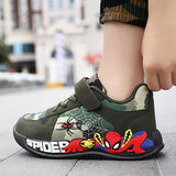 Shoes Children Camouflage Green Sneaker For Kid Walking PU Breathable MartLion Green 2 26-Insole 16.5 cm 