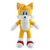 30CM Super Sonic Plush Toy The Hedgehog Amy Rose Knuckles Tails Cute Cartoon Soft Stuffed Doll Birthday Gift For Children MartLion 25cm 100g Tails  